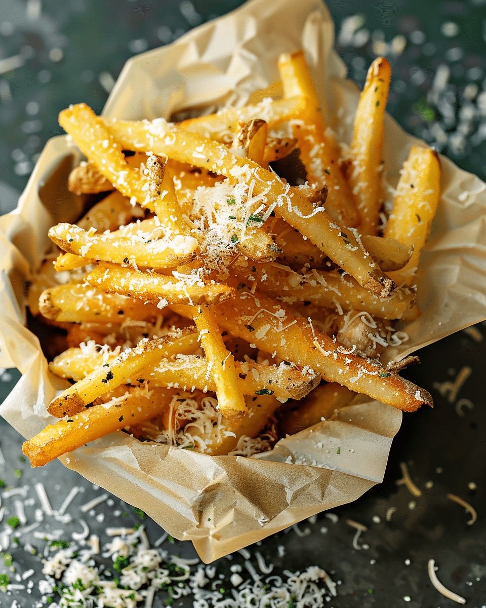 PARMESANLI PATATES KIZARTMASI